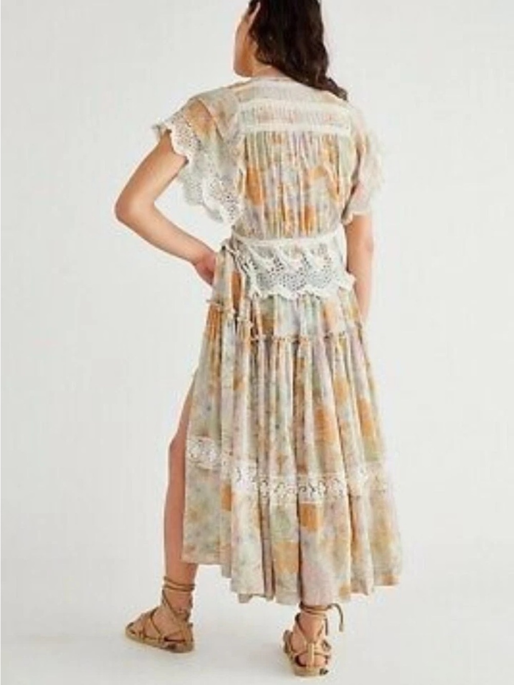 💫FREE PEOPLE💫Field of Dreams Convertible Maxi Top/ Dress ‼️RARE FP 🦄‼️ - Picture 4 of 8